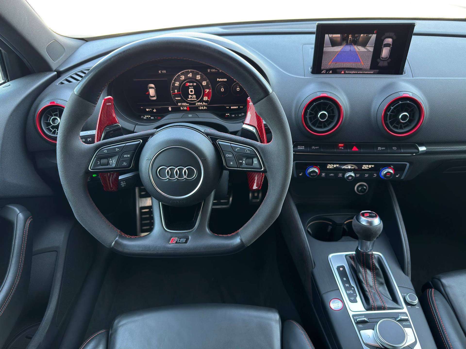 Audi RS3  Sportback quattro S-tronic *VIRTUAL COCKPIT*NO OPF*UFFICIALE AUDI*